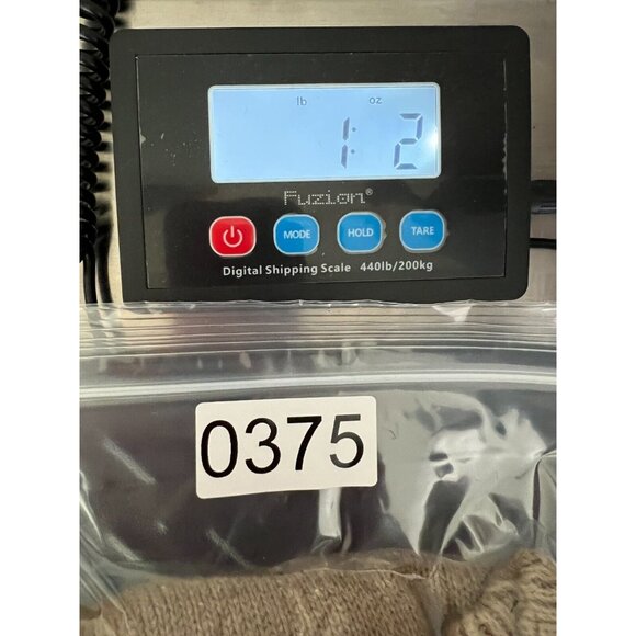 Mens Sweater Large Oscar De La Renta Quarter Zip Cotton Blend Brown Pullover - Picture 9 of 9